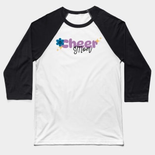 Cheer Mom Cute Baseball T-Shirt